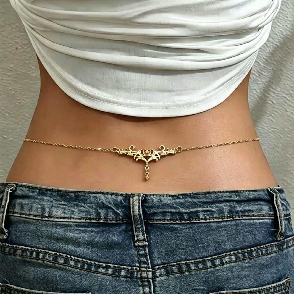 Body Jewelry Bulk - Corrente de cintura gótica sexy para