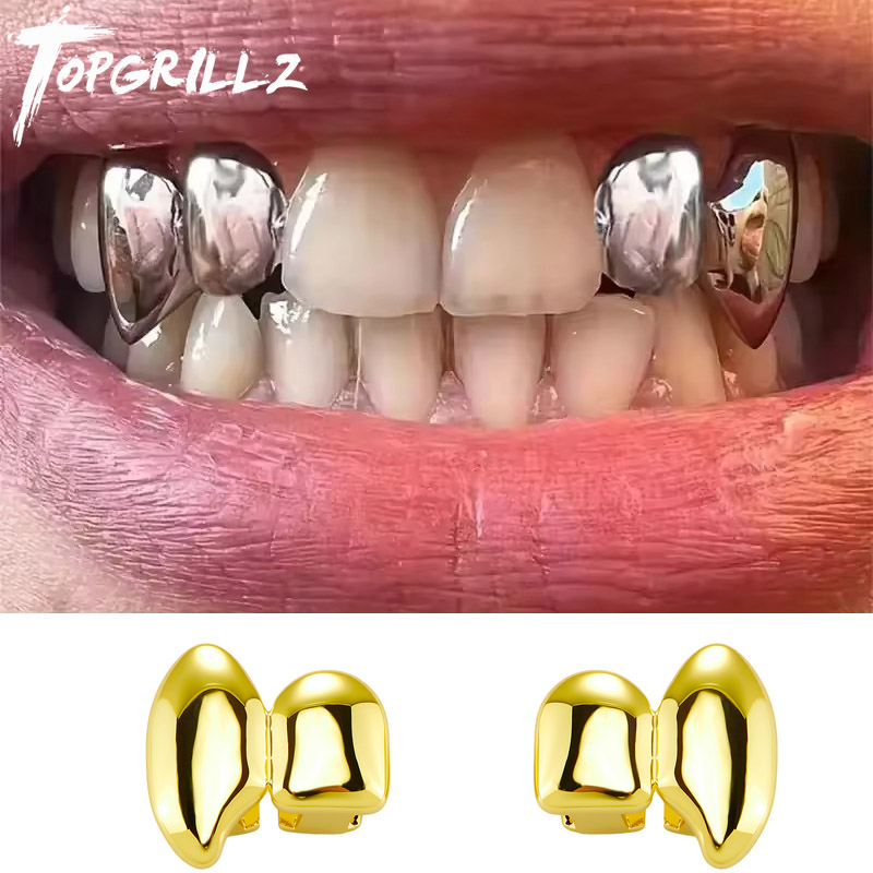 Body Jewelry Tool - Topgrillz vampiro diy duplo presas grillz