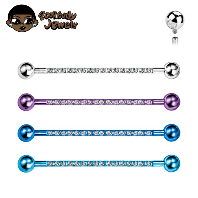 Body Jewelry Implants - F136 grau de implante titânio 14g