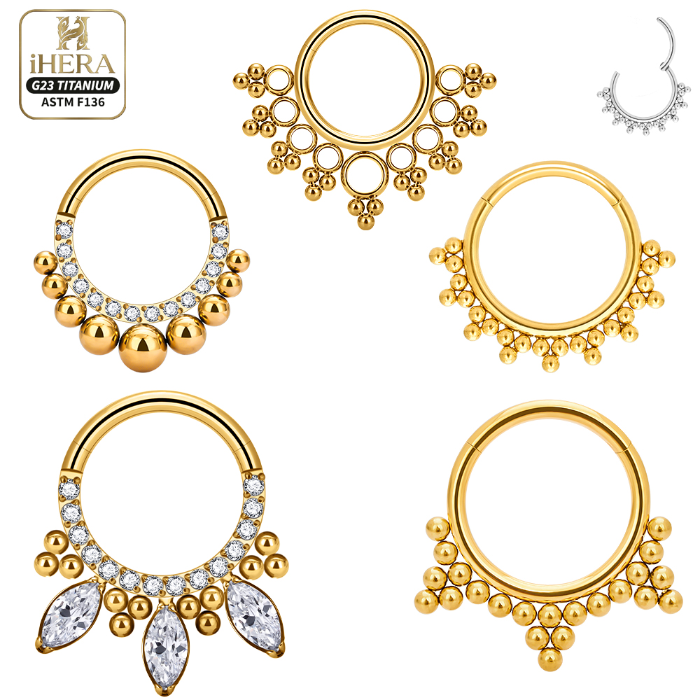 Conjunto de Joias para Piercin - Septum Clicker Ring avaliação e preço