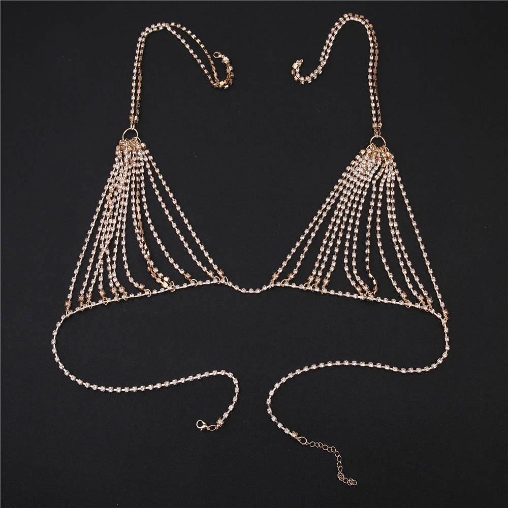 Arnês de luxo para biquíni cri - Body Jewelry Luxury avaliação e preço