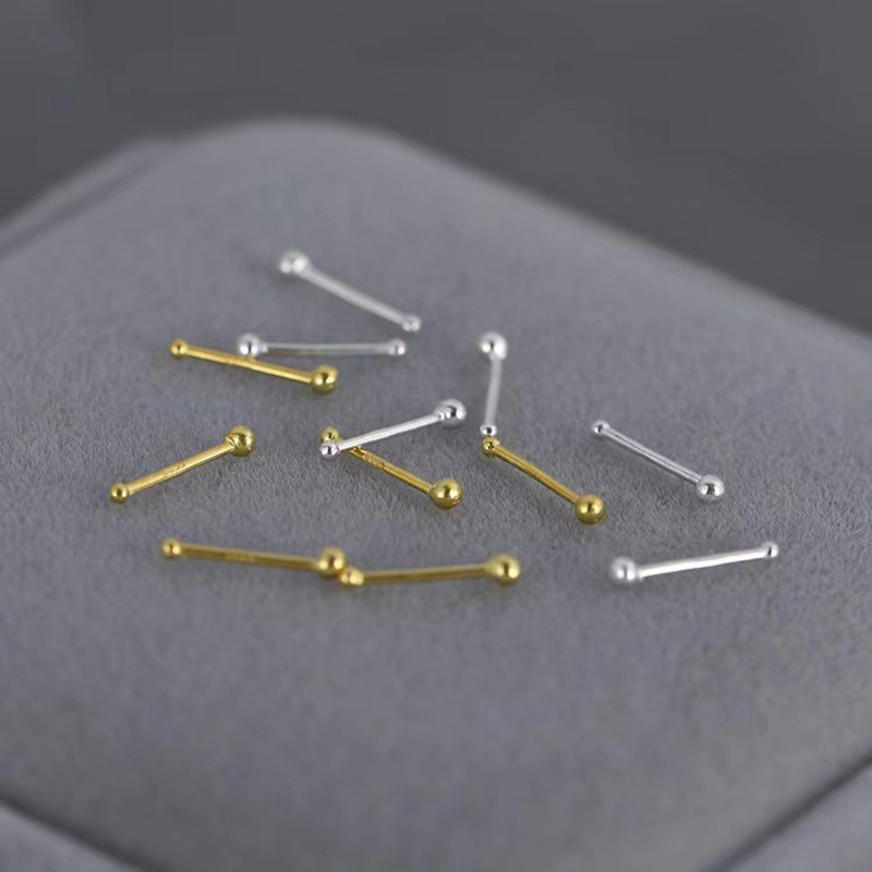 Brincos prateados para mulhere - Body Jewelry Implants avaliação e preço