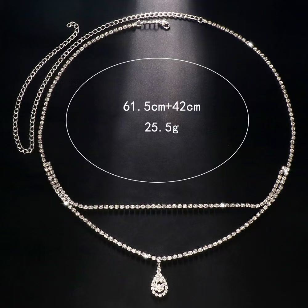 Corrente de Cintura de Luxo co - Body Jewelry Luxury avaliação e preço