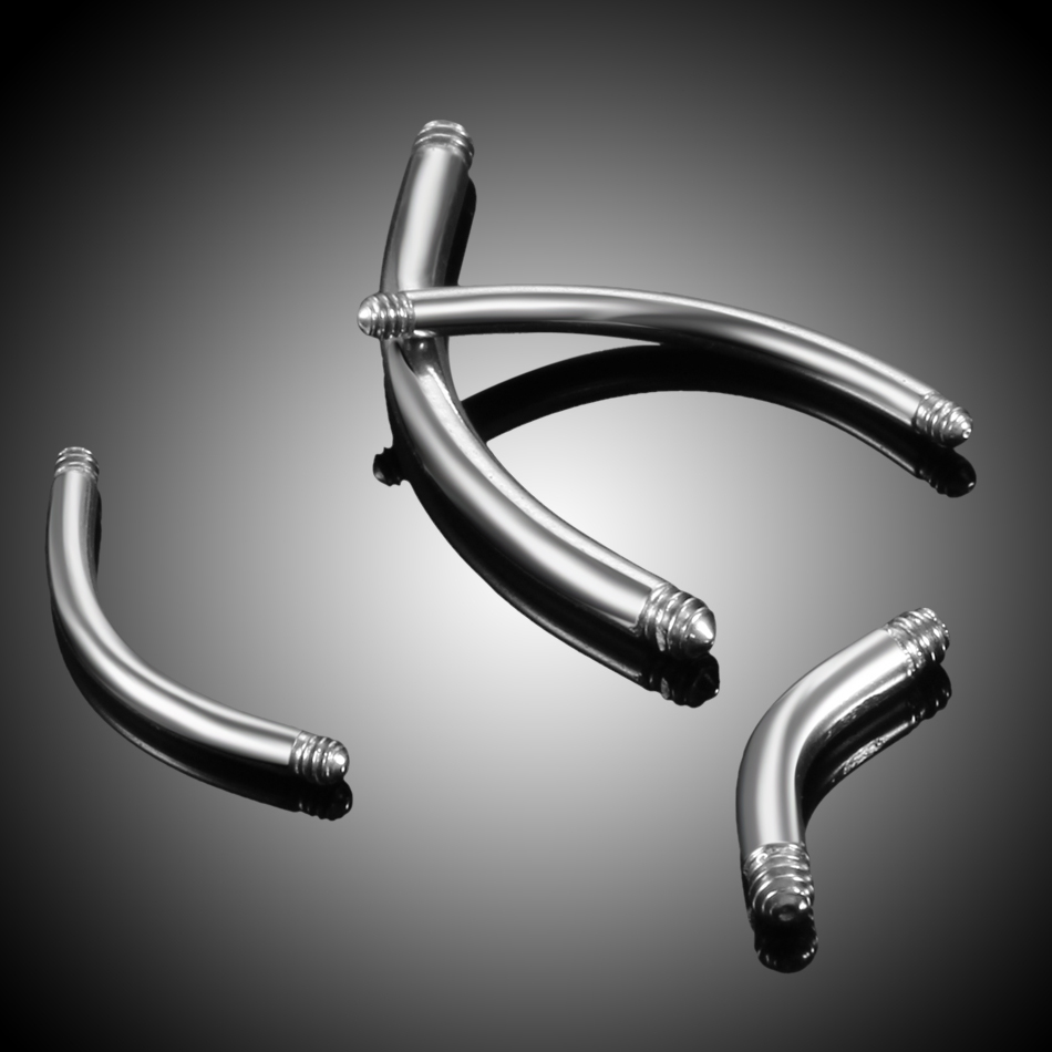Aço Banana Piercing Peças para - Septum Clicker Ring avaliação e preço