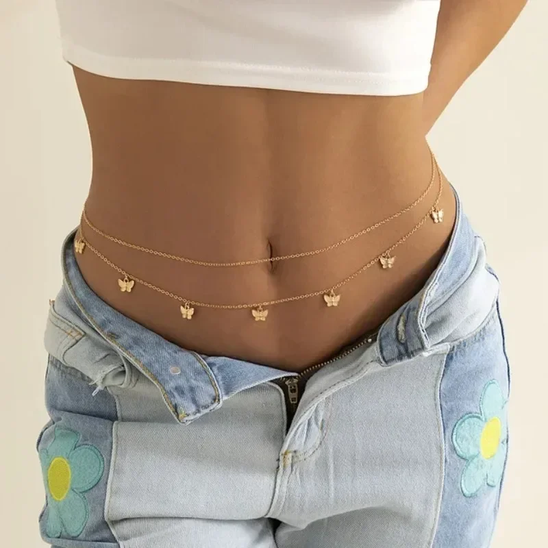 Novo charme sexy dupla camada  - Body Jewelry Beach avaliação e preço