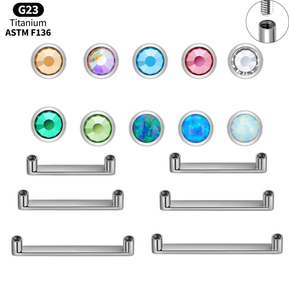 Piercing de Titânio ASTM F136  - Body Jewelry Implants avaliação e preço
