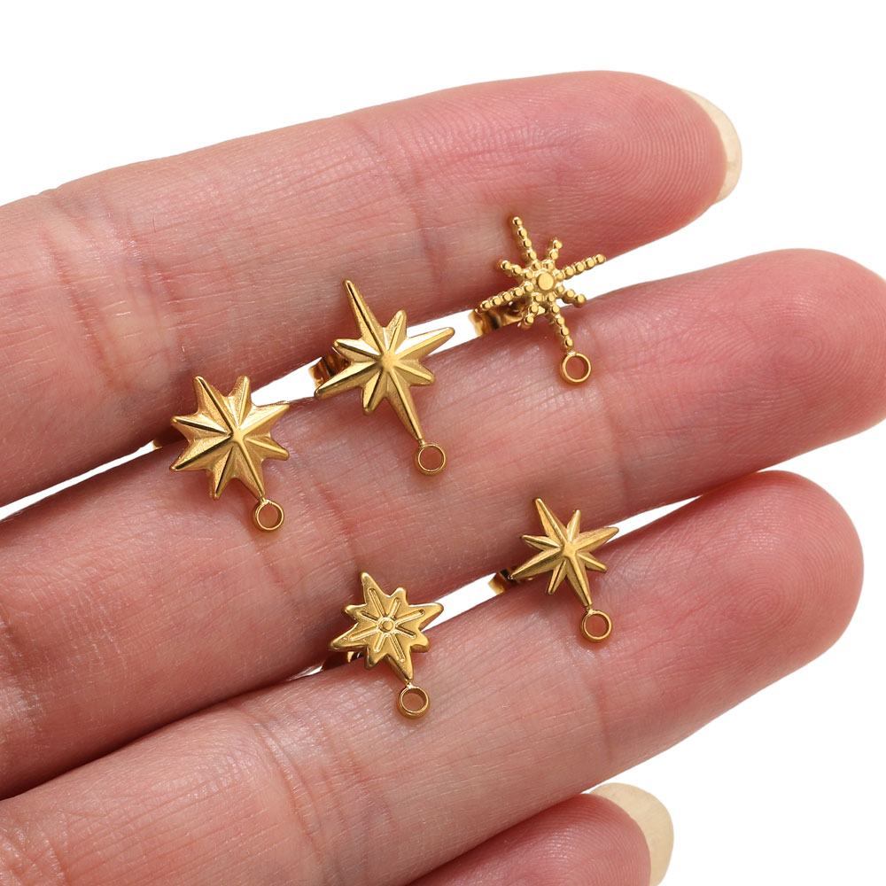 6 Peças de Brincos de Estrela  - Body Jewelry Tool avaliação e preço