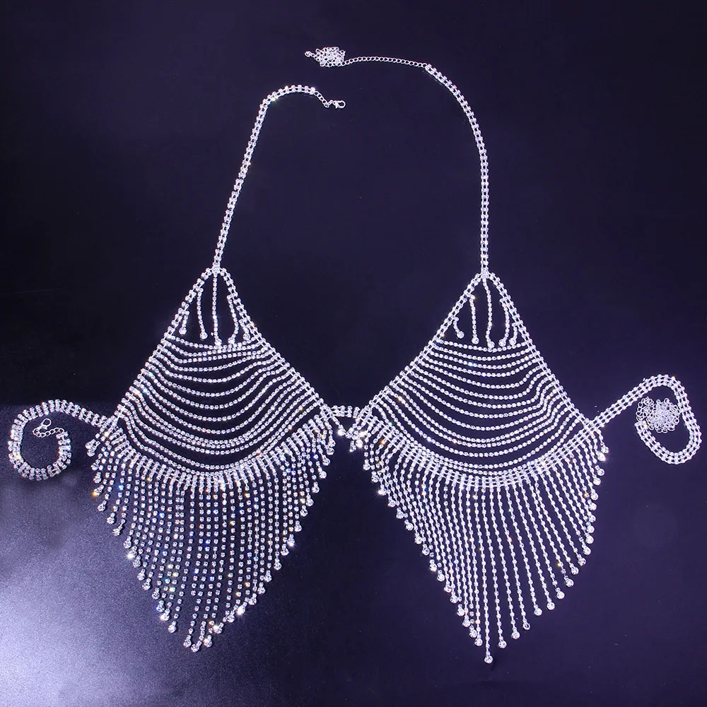 Bling Rhinestone Borla Corpo C - Body Jewelry Luxury avaliação e preço