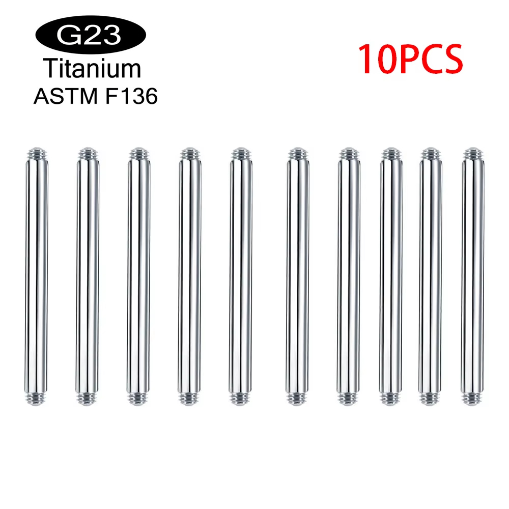 10 peças/lote ASTM F136 Titâni - Body Jewelry Implants avaliação e preço
