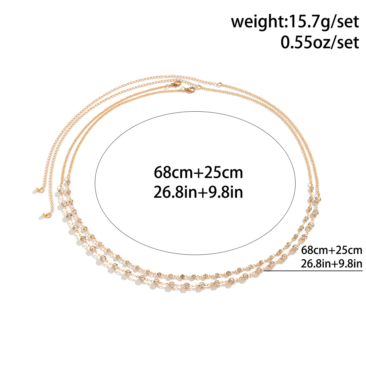 Retro simples doce luxo brilha - Body Jewelry Luxury avaliação e preço