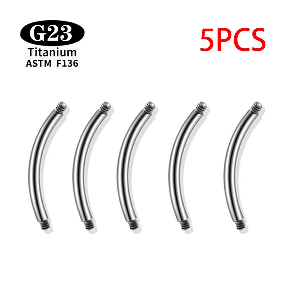Kit de Piercing de Sobrancelha - Septum Clicker Ring avaliação e preço