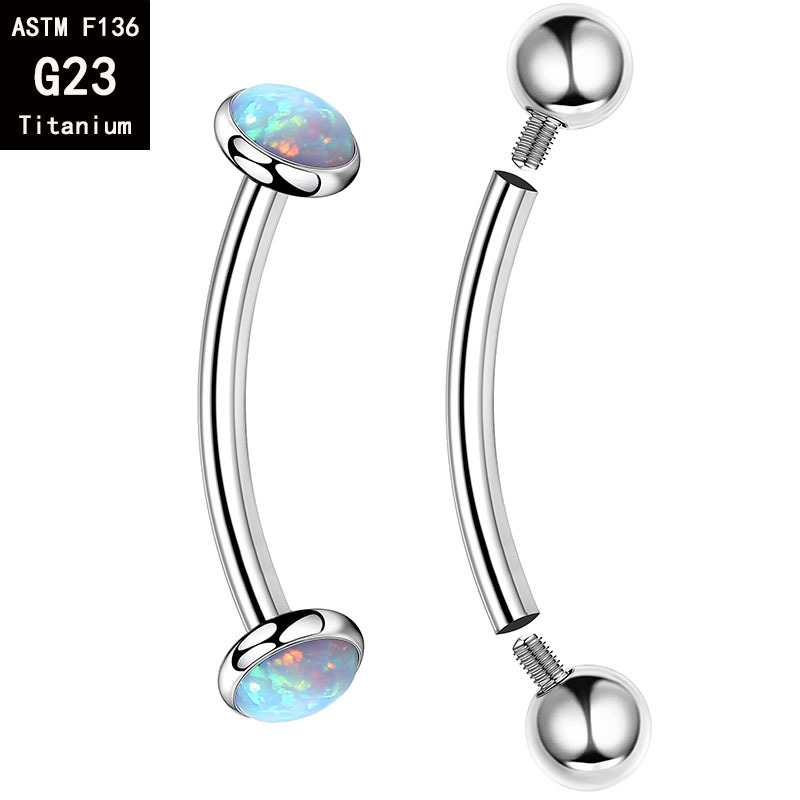Kit de Piercing de Sobrancelha - Septum Clicker Ring avaliação e preço