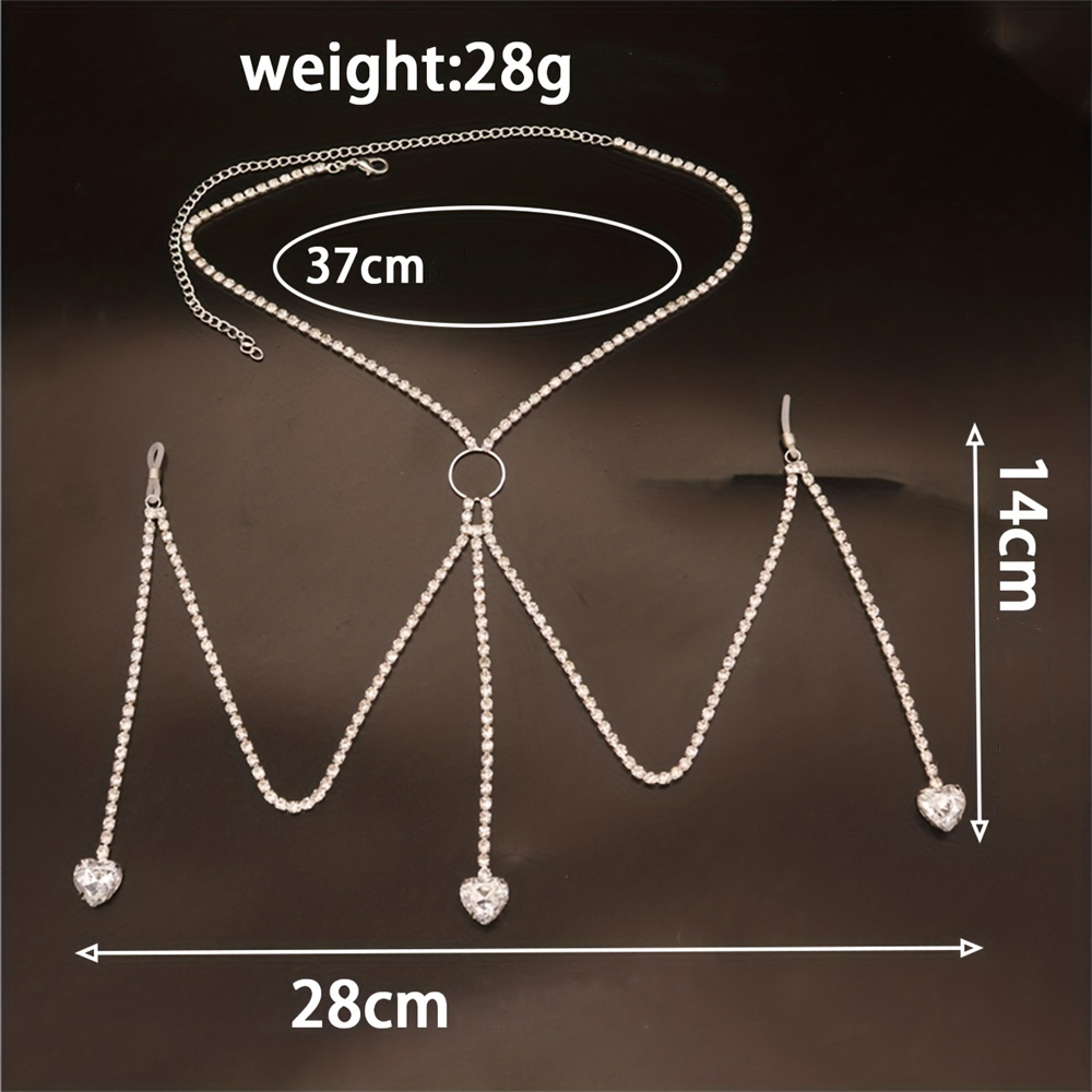 Corrente Do Corpo Em Forma De  - Body Jewelry Luxury avaliação e preço