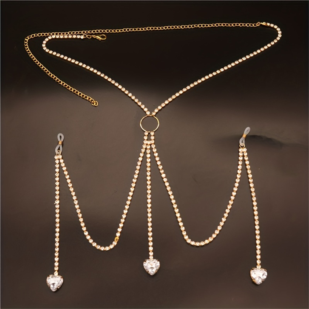 Corrente Do Corpo Em Forma De  - Body Jewelry Luxury avaliação e preço