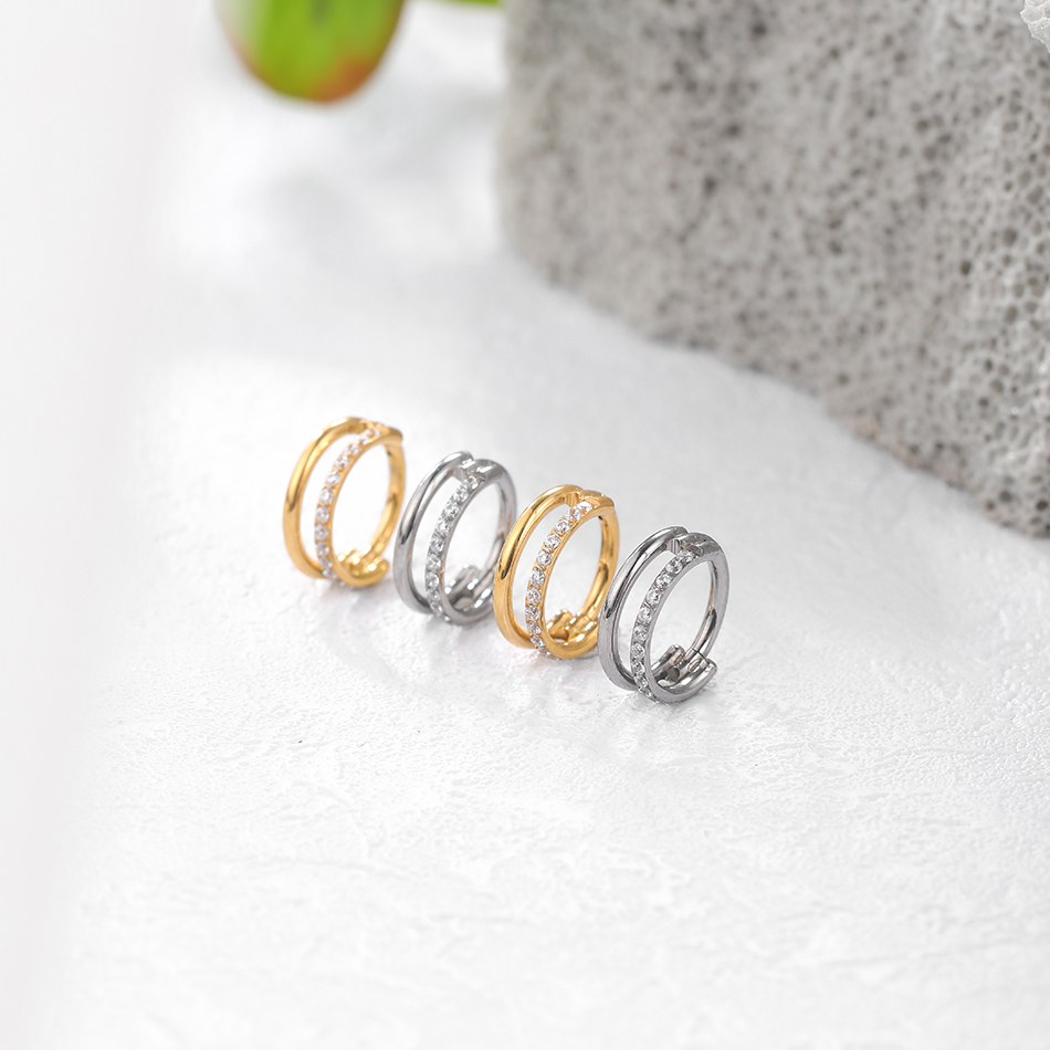 Brinco de argola de cartilagem - Septum Clicker Ring avaliação e preço