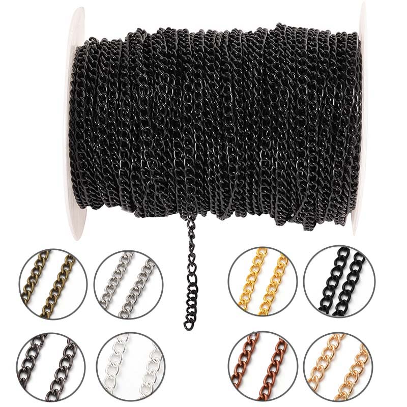 Corrente Fina de Metal Oval Pl - Body Jewelry Beach avaliação e preço