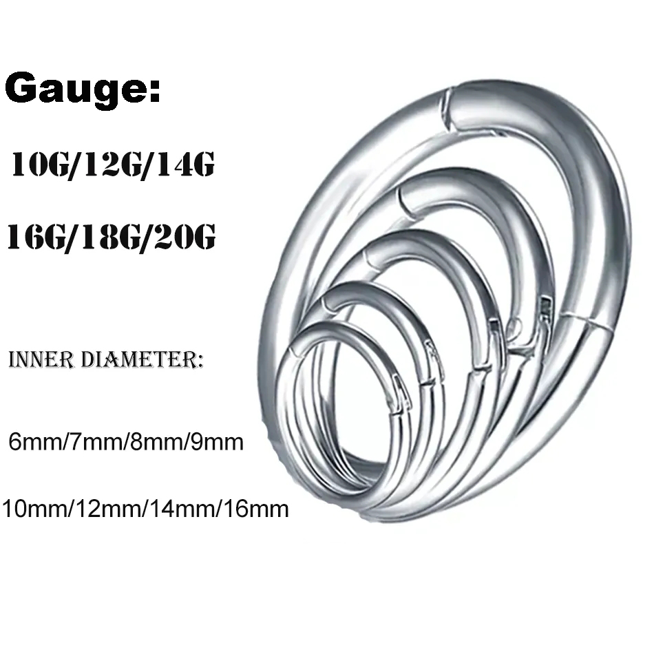 Anel de segmento articulado de - Septum Clicker Ring avaliação e preço
