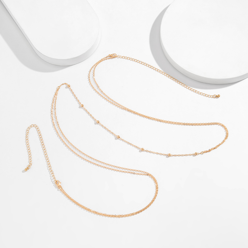 Colar de Corrente Simples para - Body Jewelry Beach avaliação e preço
