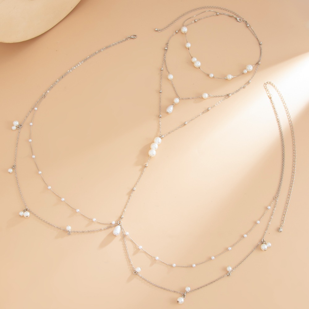 Colar de Pérolas de Imitação M - Body Jewelry Bulk avaliação e preço