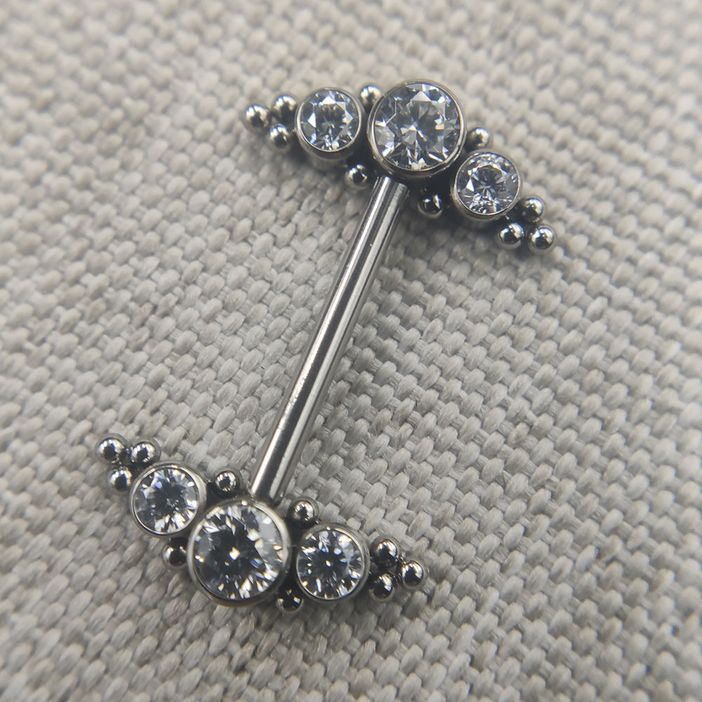 Anel de jateamento de mamilo d - Body Jewelry Implants avaliação e preço