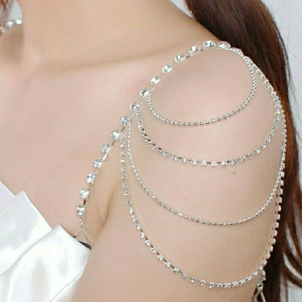 Corrente de ombro multicamadas - Body Jewelry High End avaliação e preço